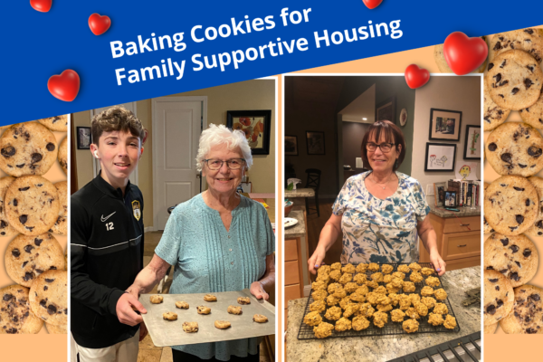 Family Supportive Housing Cookie Delivery