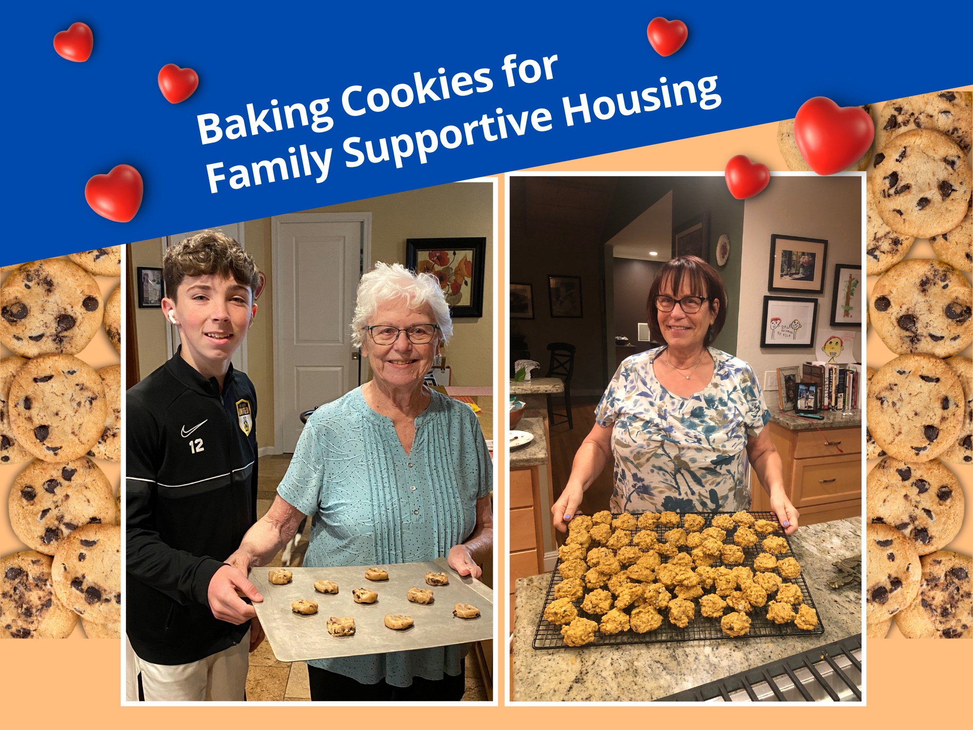Family Supportive Housing Cookie Delivery
