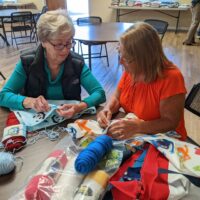 Crocheting Blankets for Caring Hands