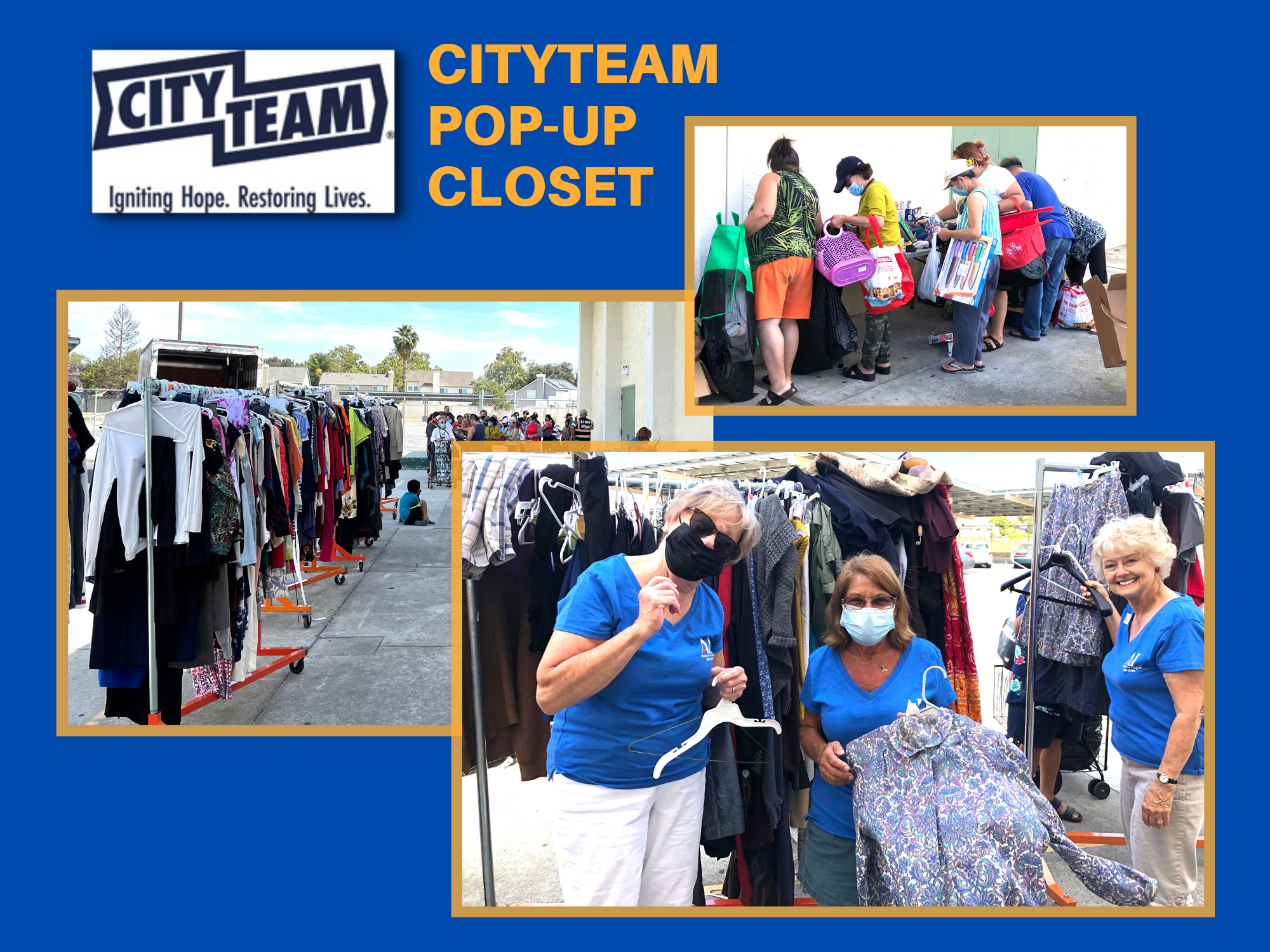 CityTeam Pop-up Closet