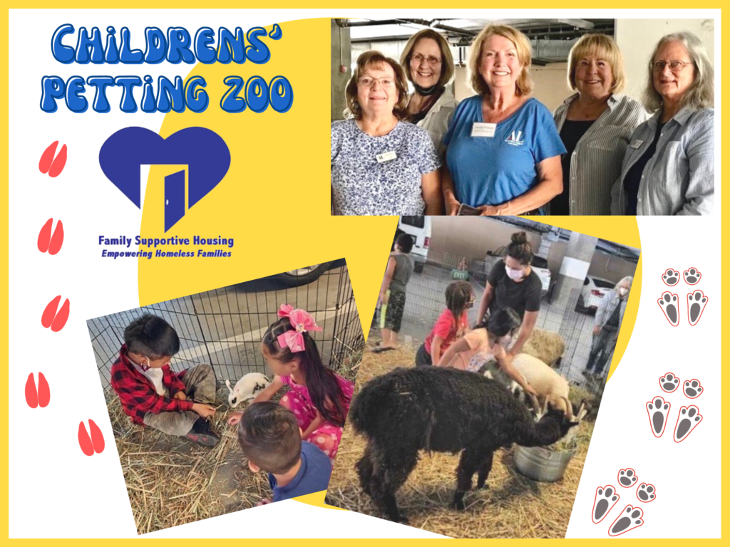 Petting Zoo at Family Supportive Housing