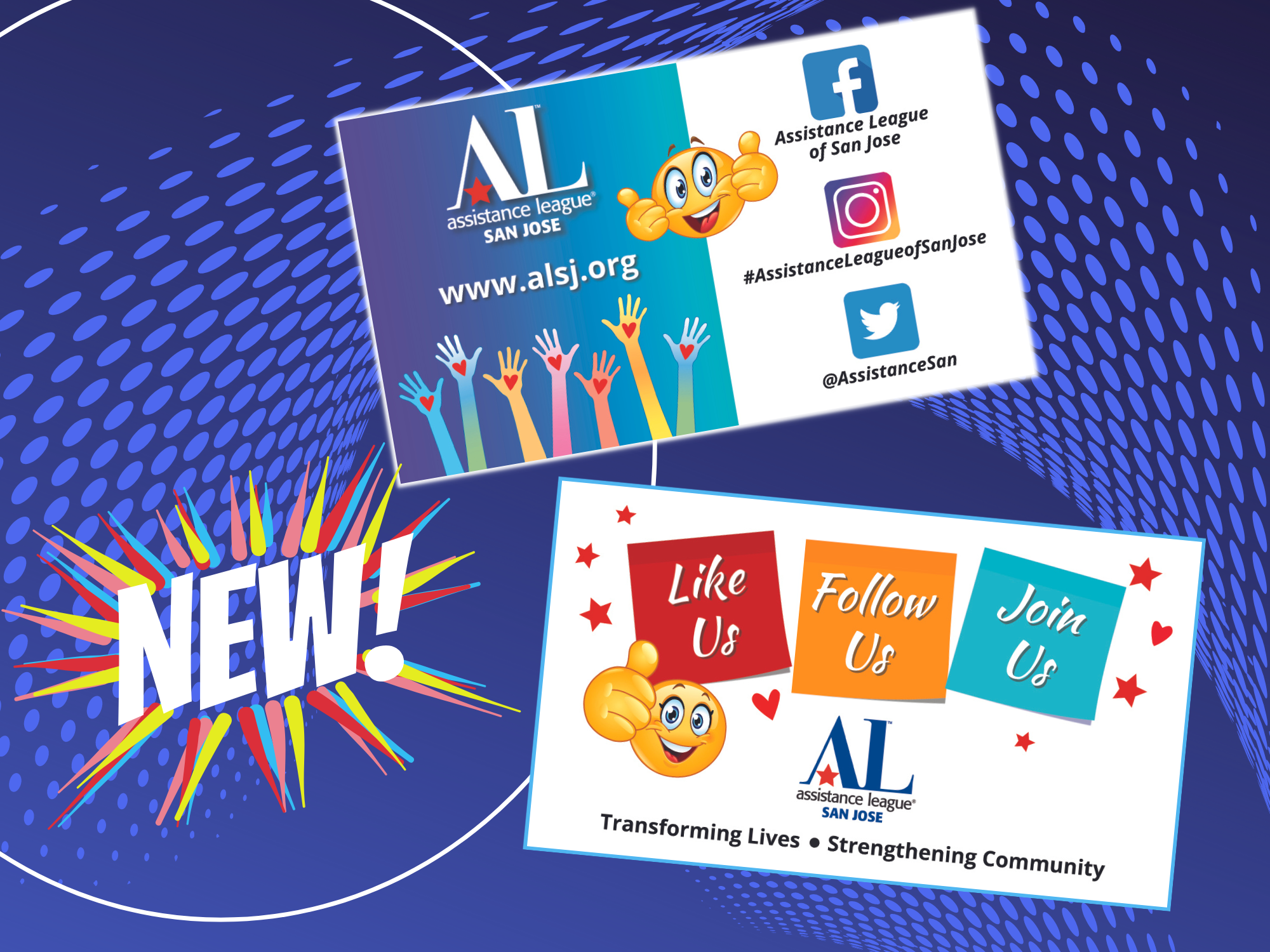 Follow Us! Cards