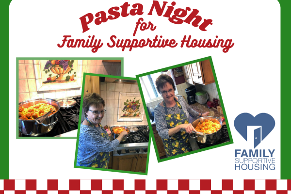 Pasta Night for Family Supportive Housing