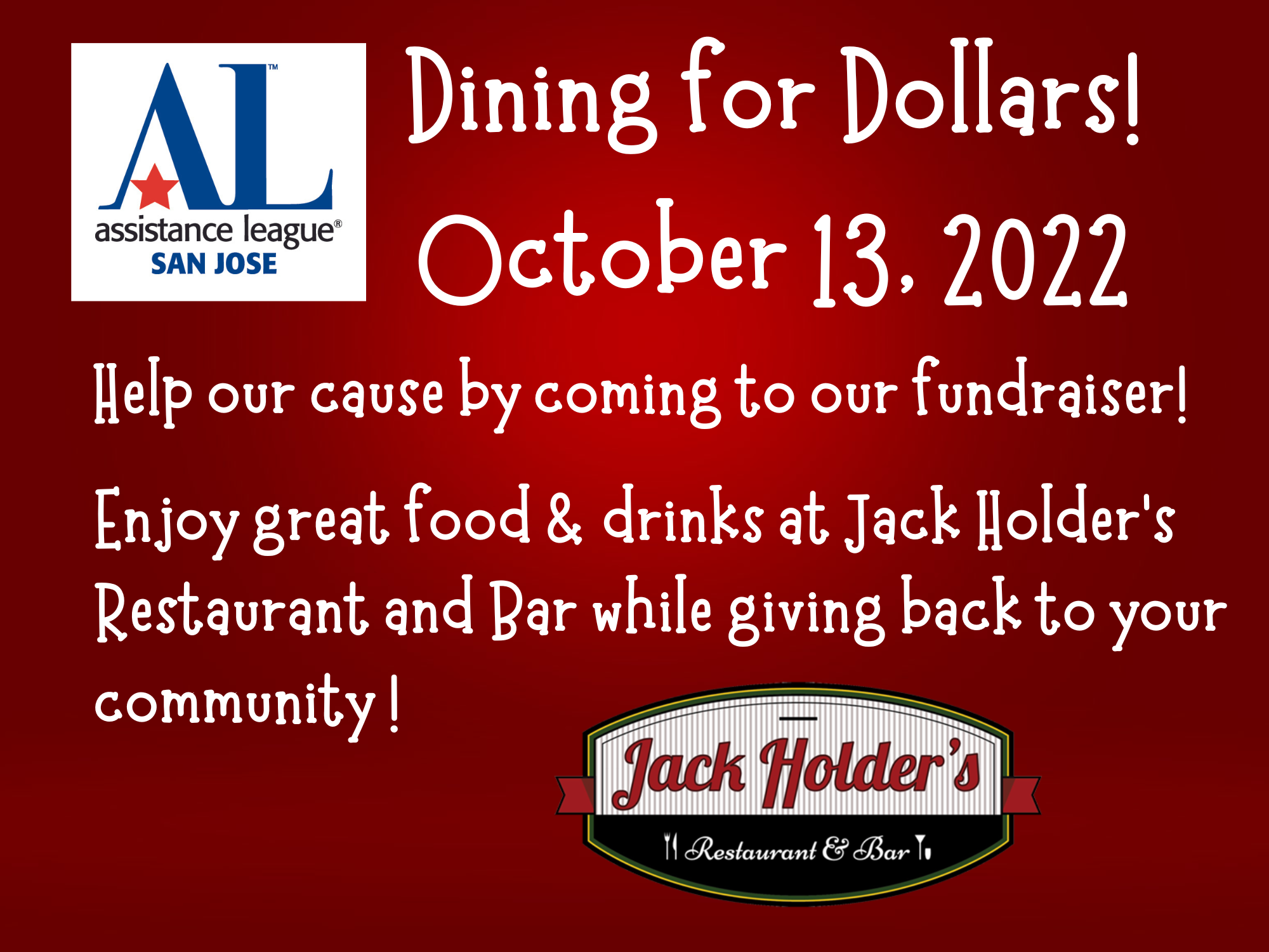 Dining for Dollars at Jack Holder's