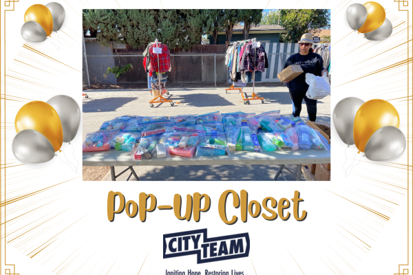 CityTeam Pop-Up Closet