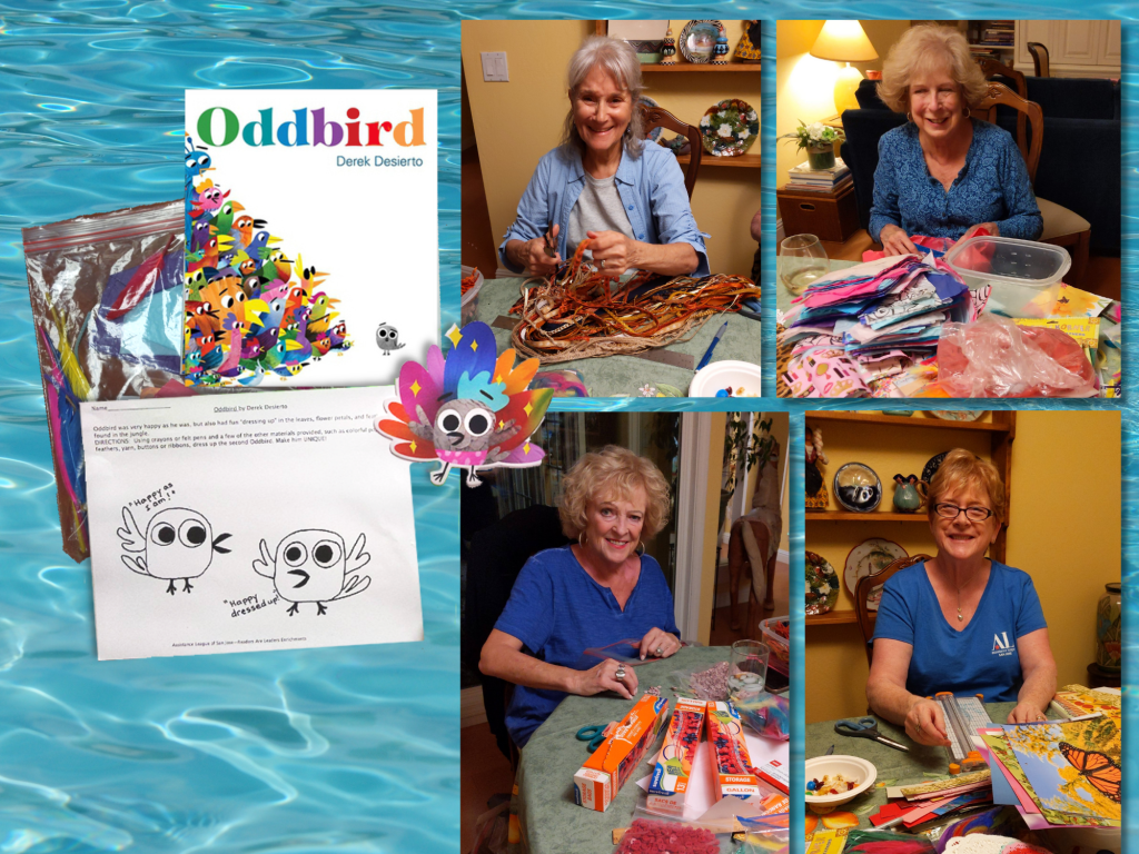 Creating projects for Readers Are Leaders first book, Oddbird