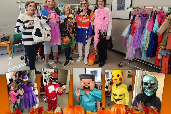 Halloween Costume Shop at Family Supportive Housing