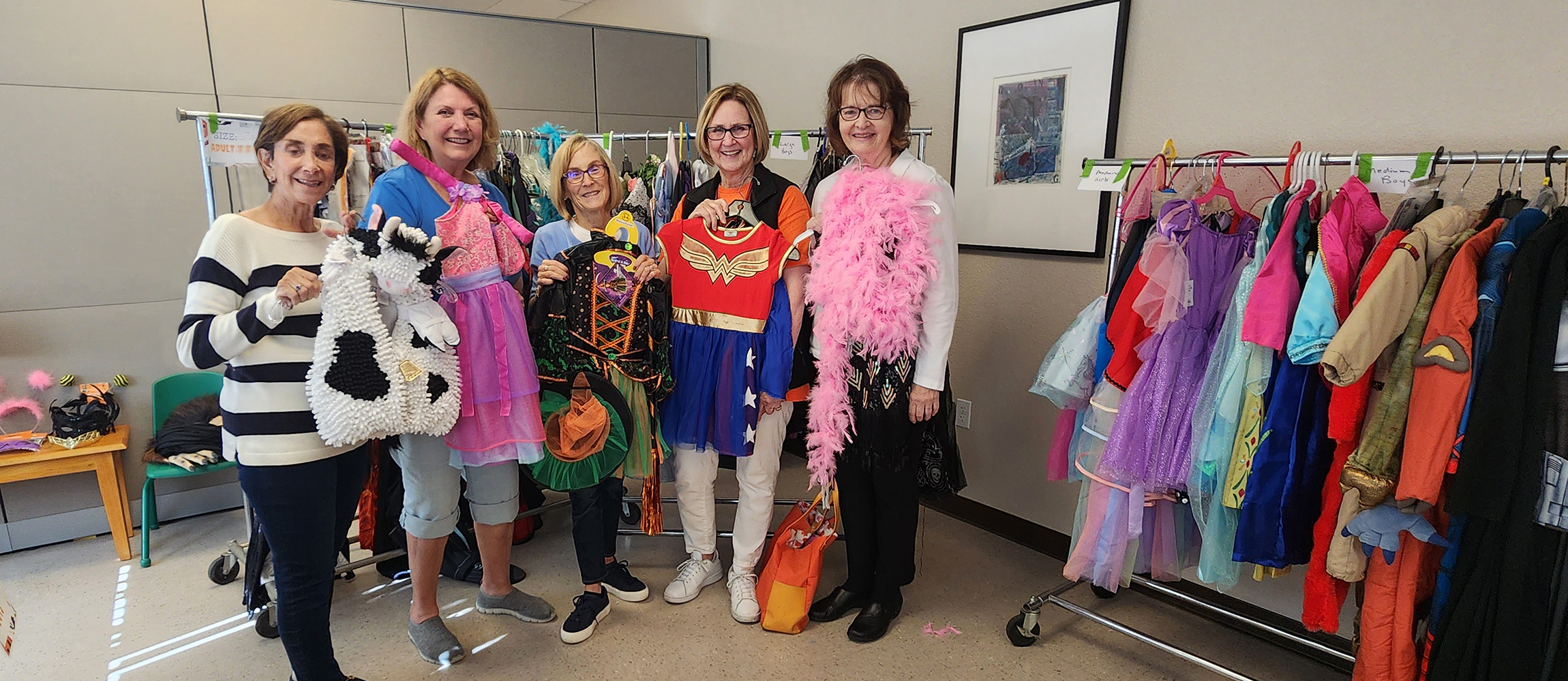 Halloween Costume Shop at Family Supportive Housing