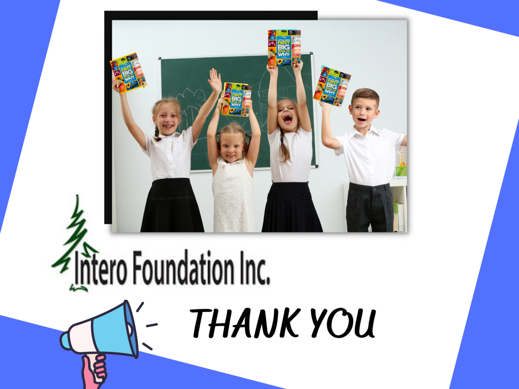 Thank You, Intero Foundation, Inc.