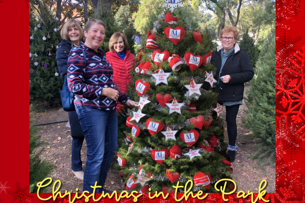 Trimming the Tree at Christmas in the Park San Jose