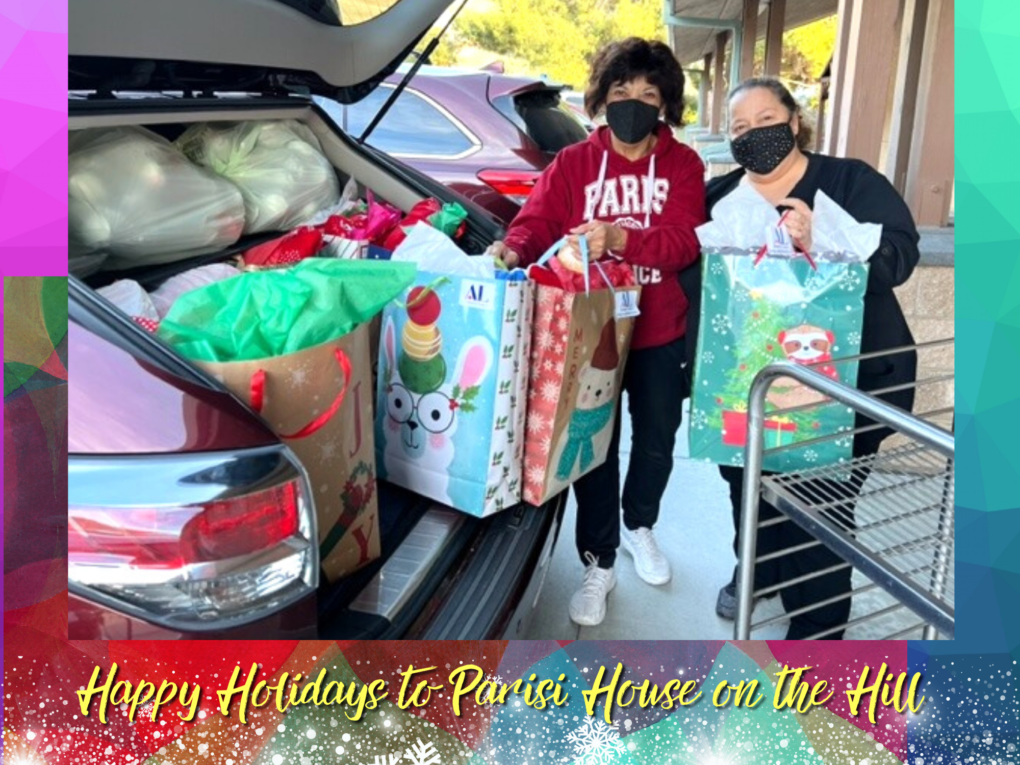 Holiday Gifts for Parisi House on the Hill