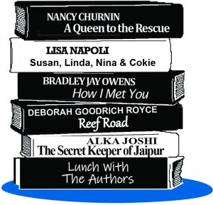 Lunch with the Authors Stack of Books