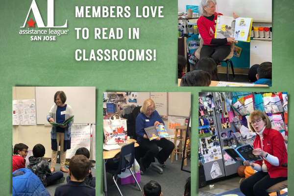 Readers Are Leaders - volunteers read in classrooms