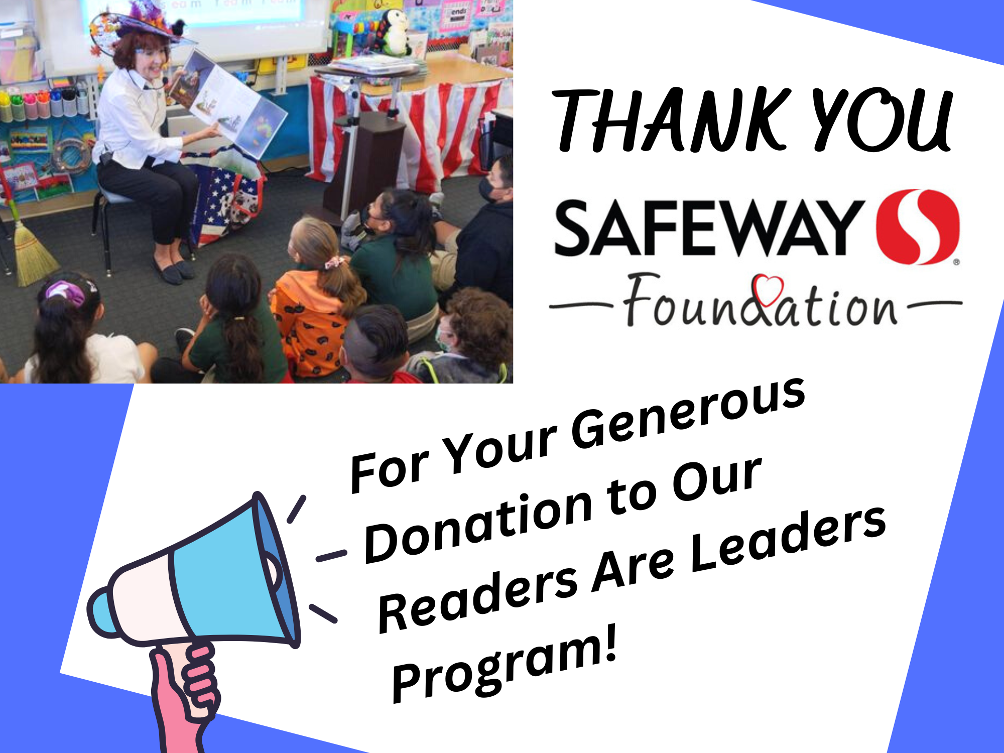 Thank You, Safeway Foundation