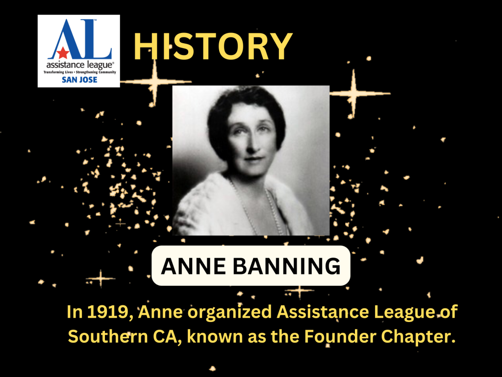 Assistance League History - Anne Banning
