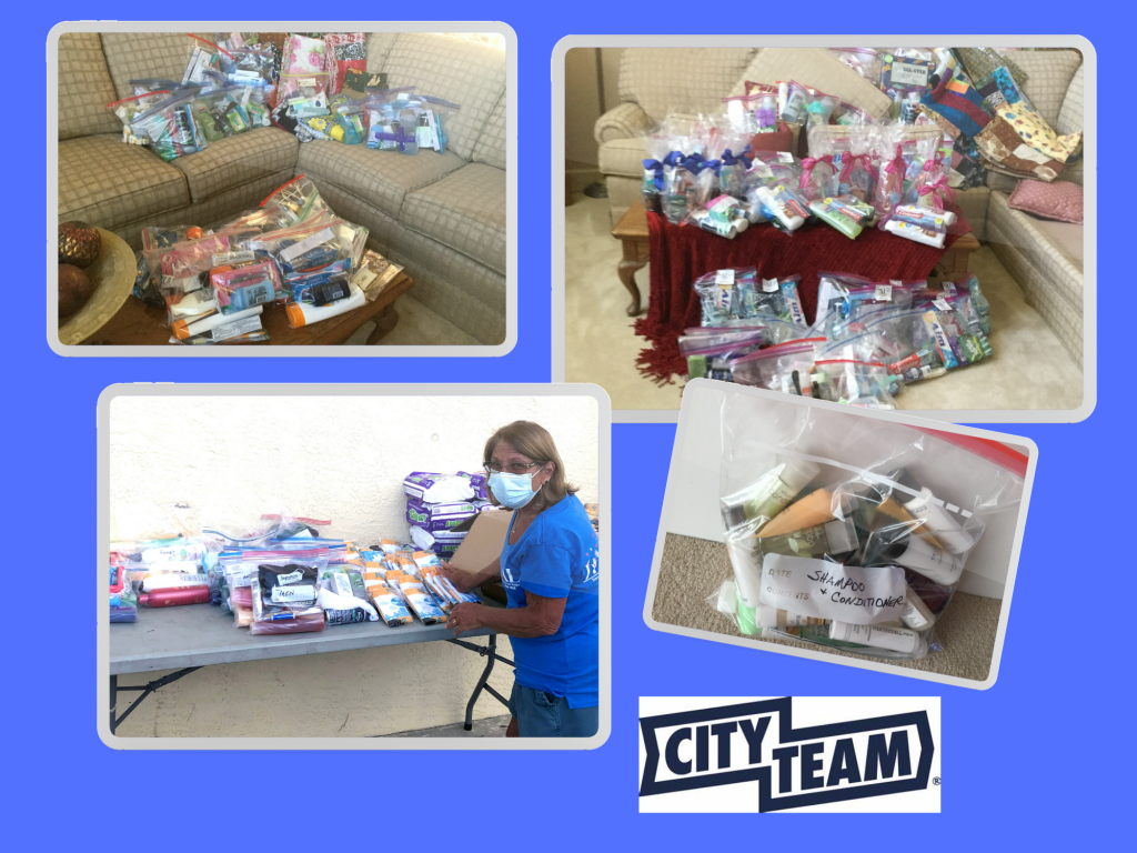 Supplying Toiletries for the Homeless Assistance League San JoseAssistance League San Jose