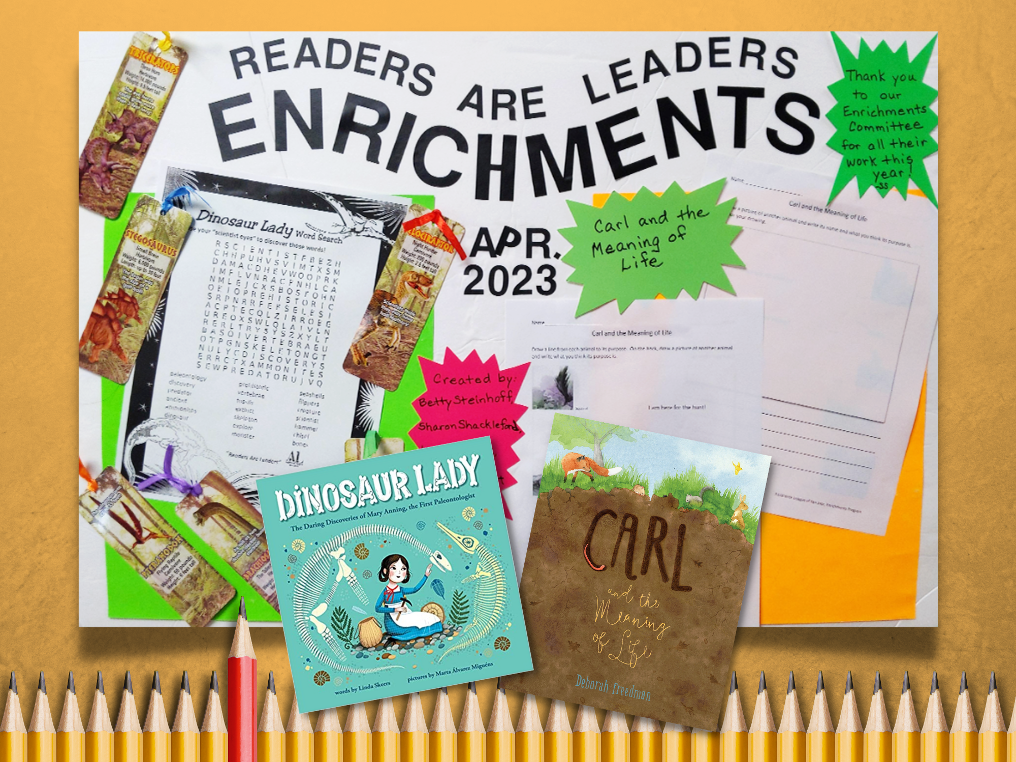 Readers Are Leaders April Enrichments