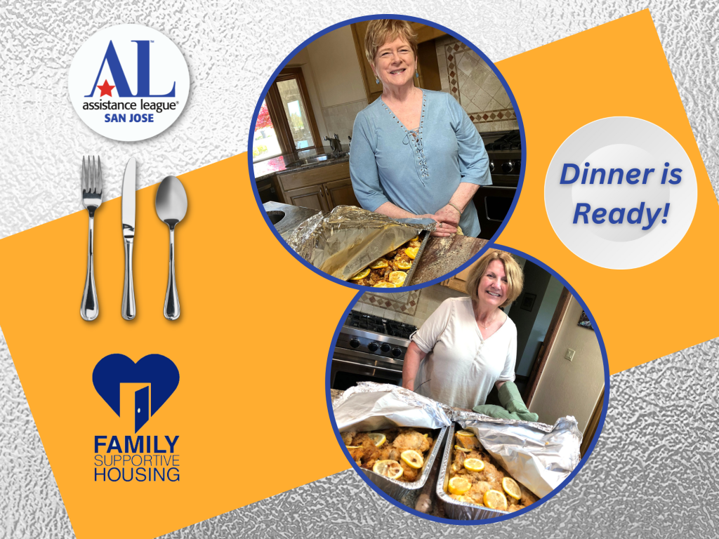 Dinner Delivery to Family Supportive Housing Assistance League San