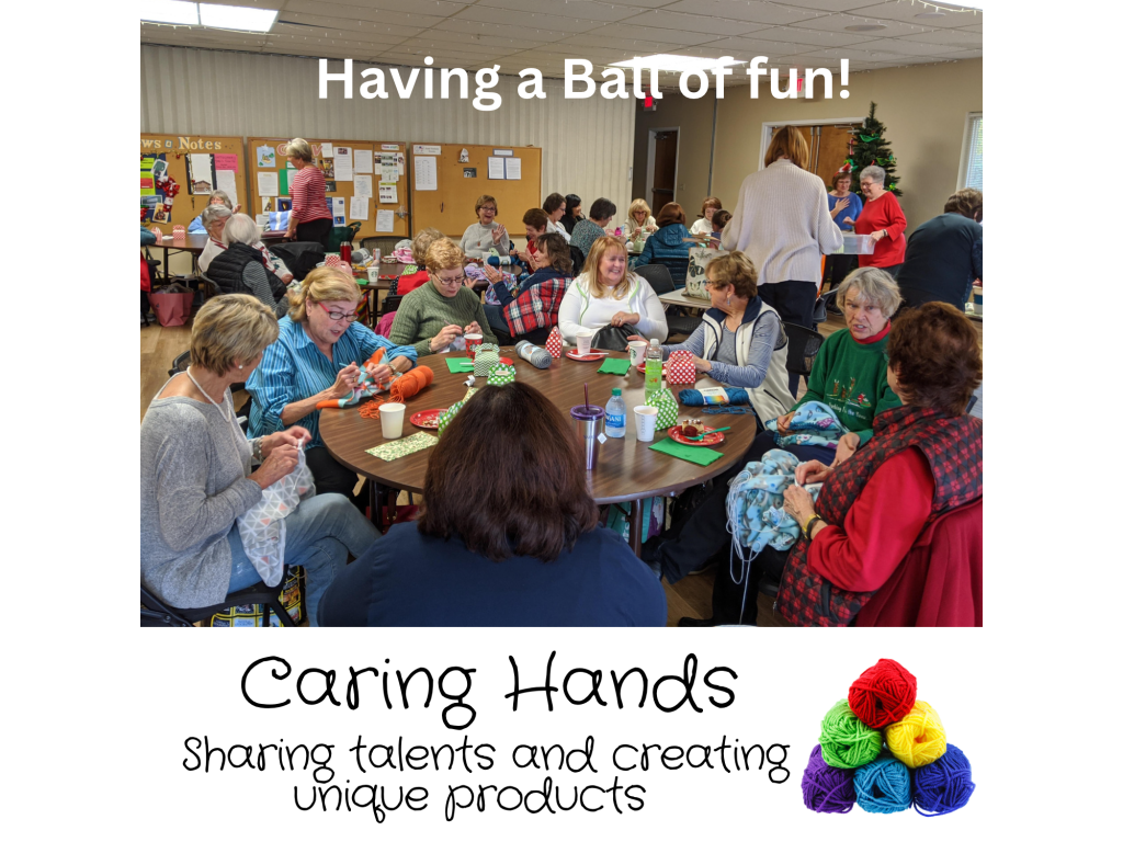 caring hands sharing volunteering