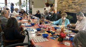 Bingo Gifts on the Long Table