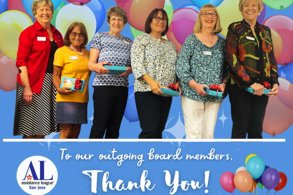 Thank You, outgoing board members