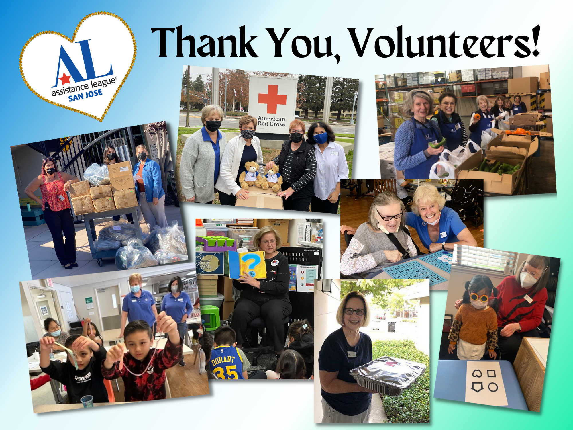 Thank You, Volunteers