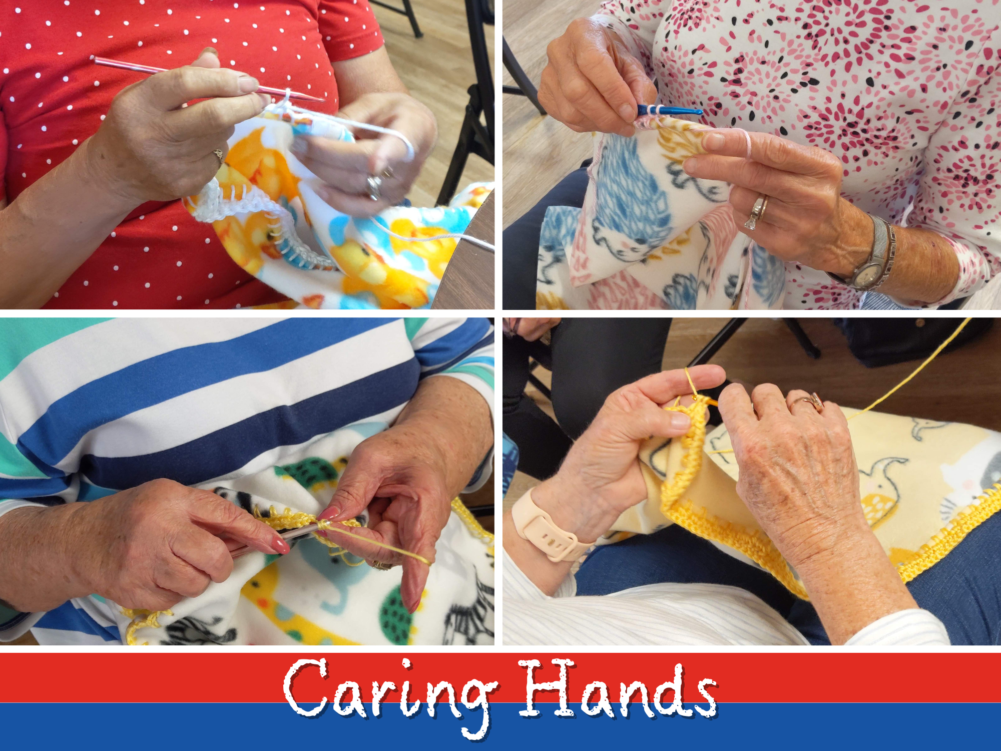 Caring Hands - crocheting