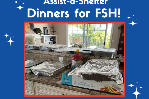 Cooking/Delivery Assist-a-Shelter Dinners for FSH