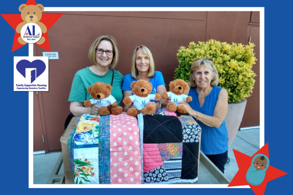 FSH Donation of Bears and Quilts