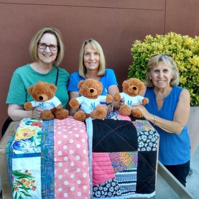 Hug-a-Bears with Volunteers