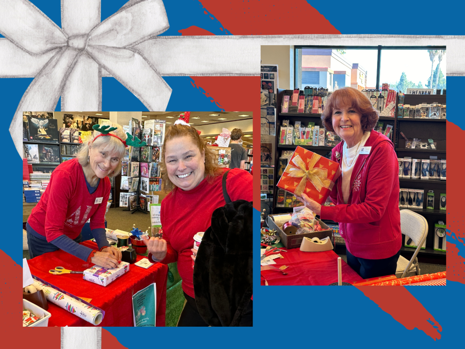 Holiday Gift Wrapping at Barnes & Noble Assistance League San