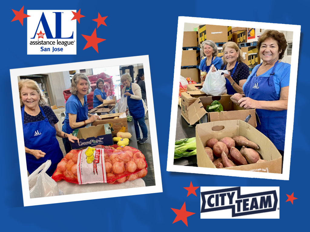 Packing Food at CityTeam Assistance League San JoseAssistance