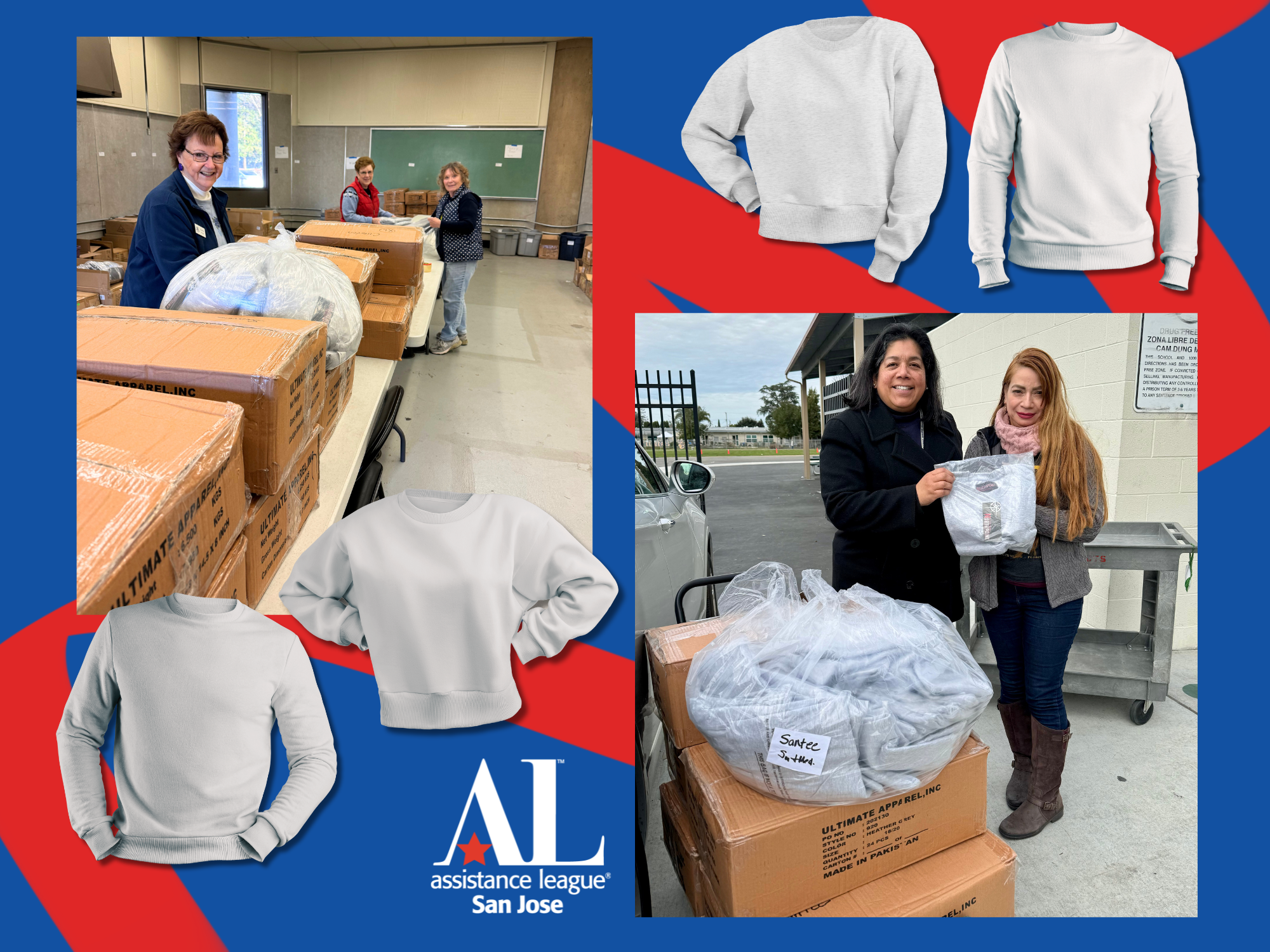 Operation School Bell Sweatshirt Deliveries