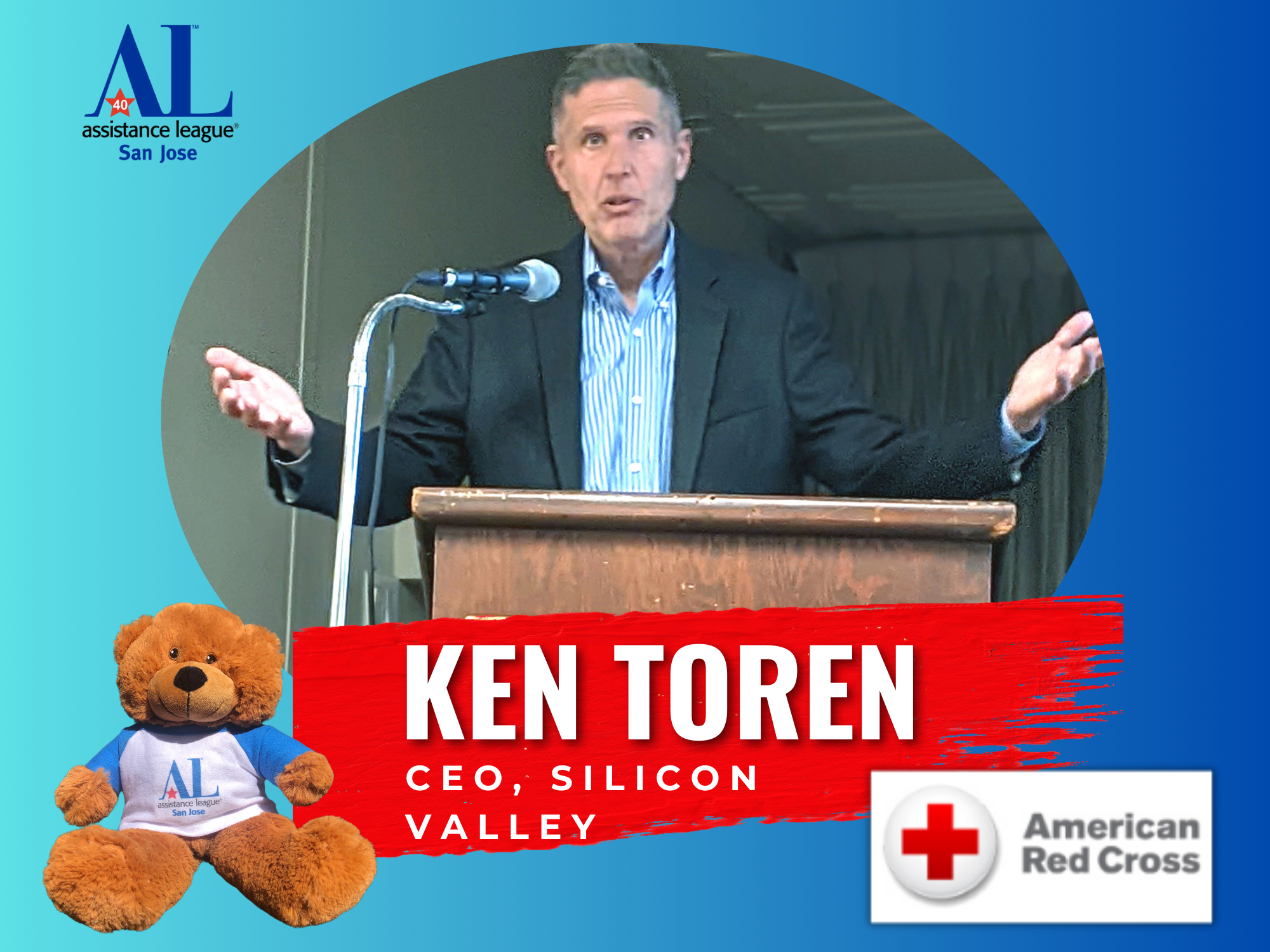 Guest Speaker Ken Toren, CEO, Silicon Valley American Red Cross