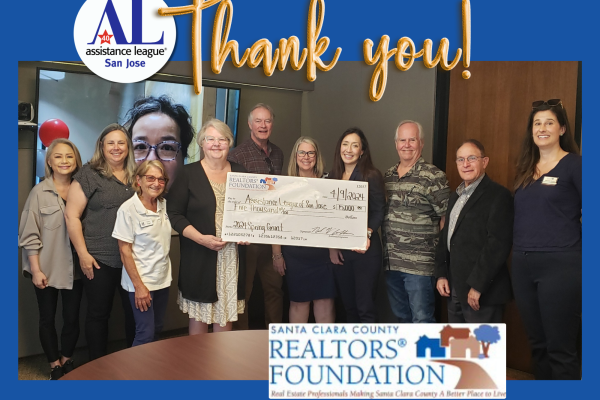 Thank you Santa Clara Realtors Foundation