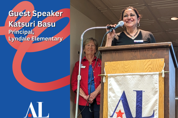 Guest Speaker Katsuri Basu, Principal, Lyndale Elementary School