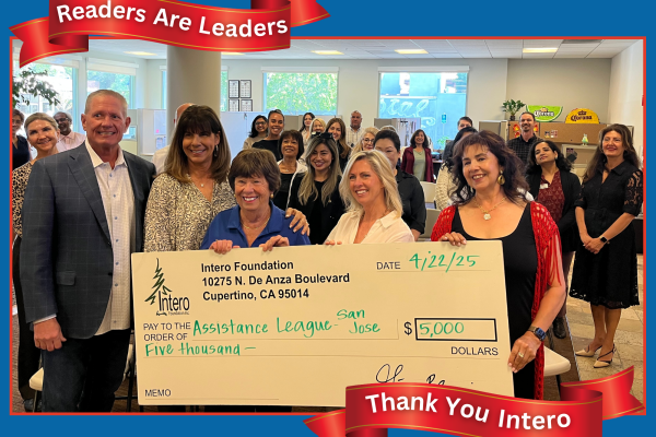 Readers Are Leaders - Thank you, Intero Foundation