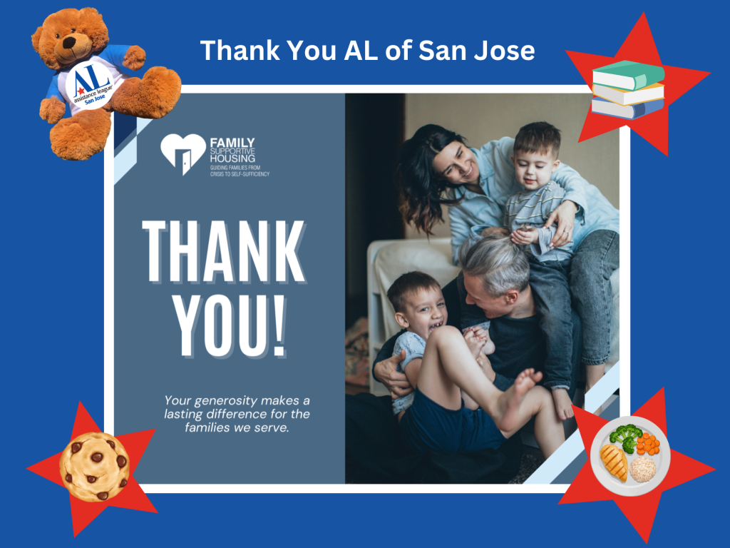 Thank You, AL of San Jose from Family Supportive Housing