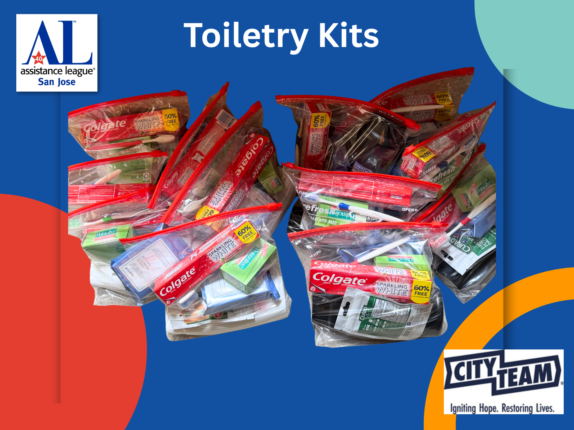 Toiletry Kits - Assistance League of San Jose and CityTeam San Jose