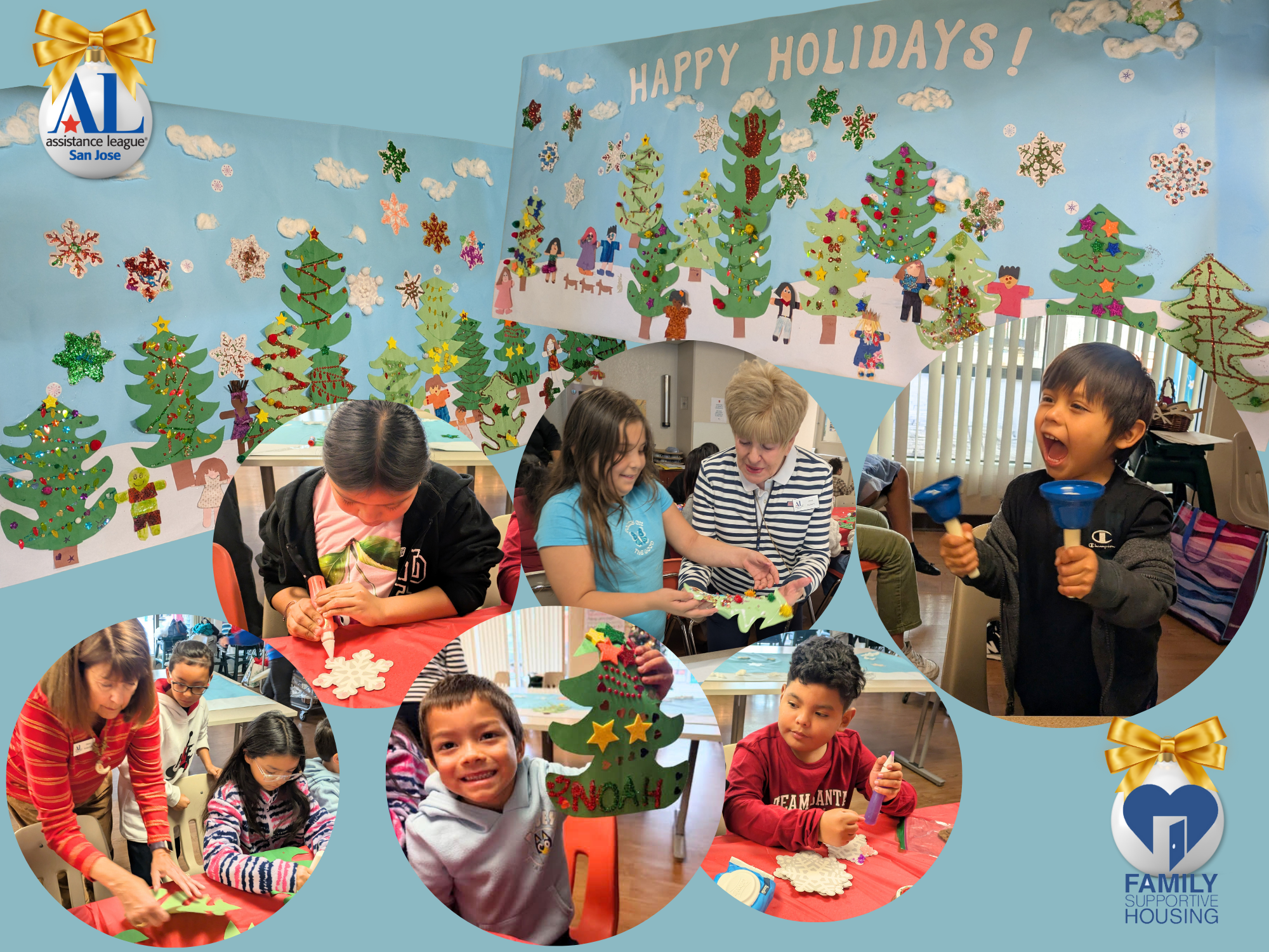 Holiday Fun at Family Supportive Housing