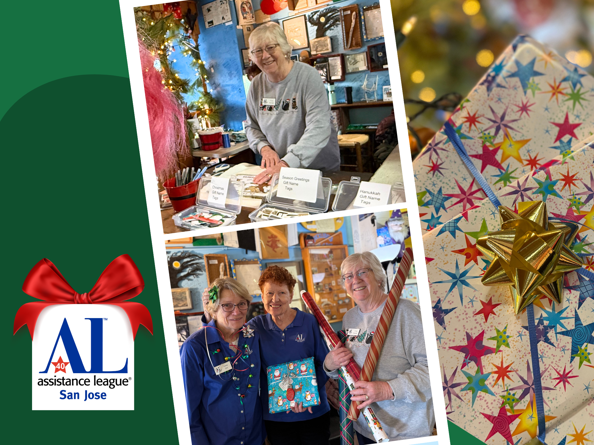 Gift Wrapping at Hicklebee's