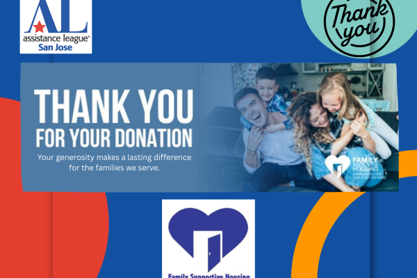 Thank You for your donation, Family Supportive Housing