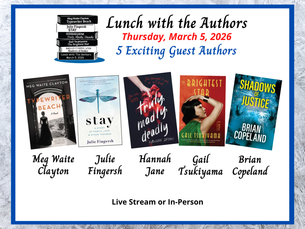 Lunch with the Authors March 5th