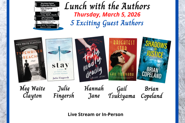 Lunch with the Authors March 5th