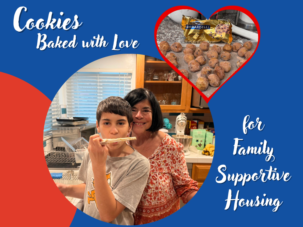 Cookies Baked with Love for Family Supportive Houisng