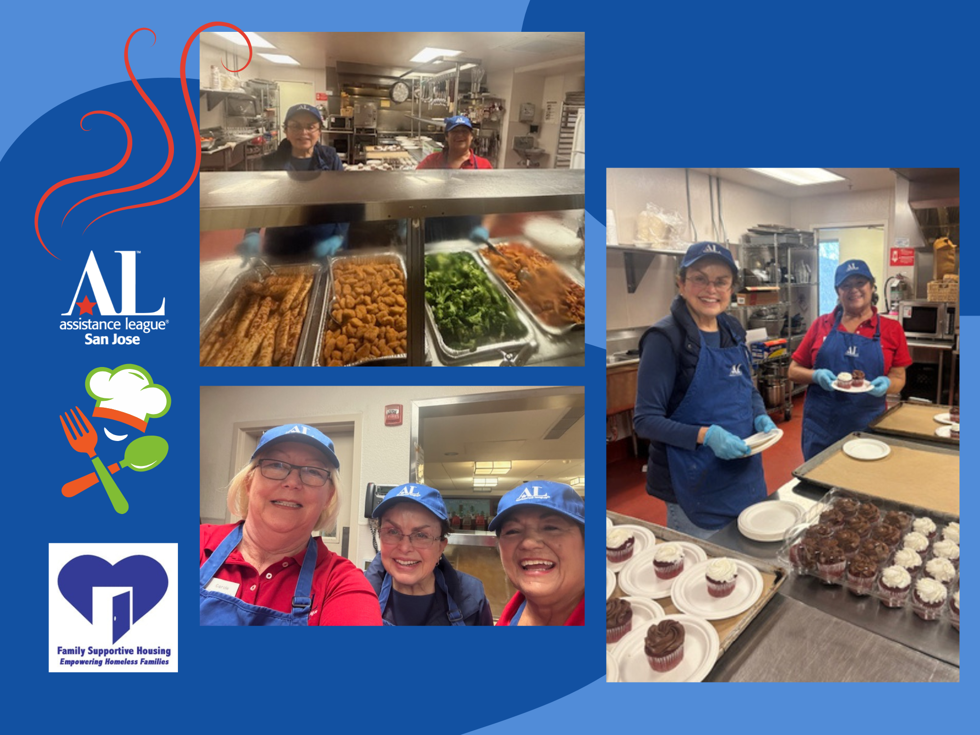 Serving Dinner at FSH