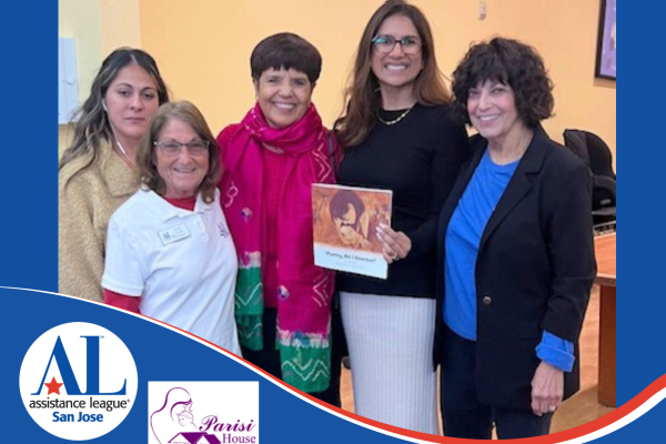 Aila Malik speaks at Parisi House