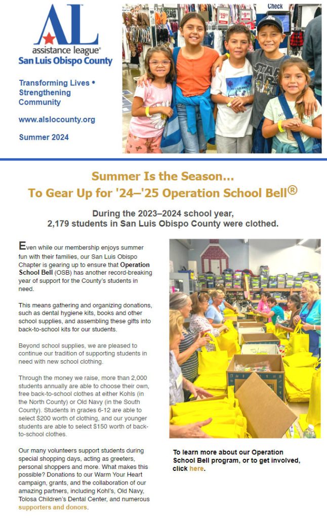 Summer 2024 Newsletter