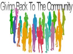 giving back to the community giving back to the community