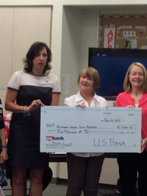 US Bank Donation 6.26.19